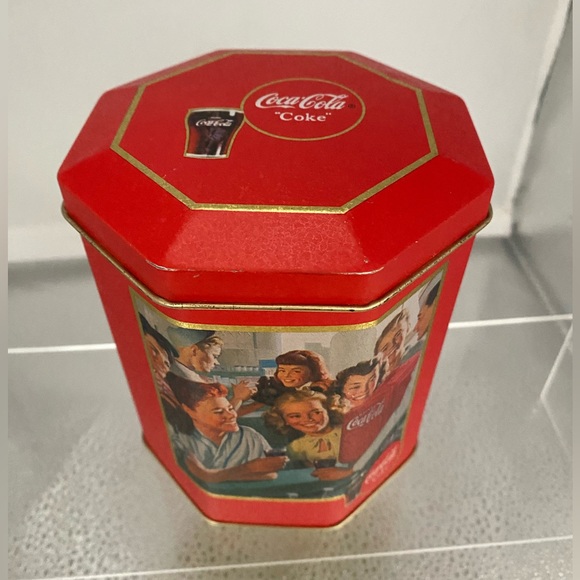 Vintage “Coca Cola” Canister - Picture 2 of 9